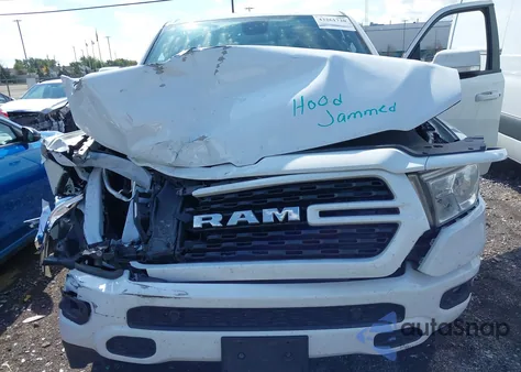 2022 Ram 1500 Big Horn 4X4 5'7 Box from USA, damaged, VIN 1C6SRFFT2NN419052